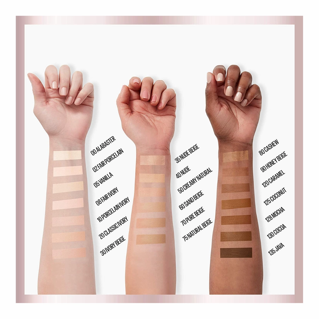 2x Maybelline Dream Radiant Liquid Hydrating Foundation with Hyaluronic Acid 120 Caramel
