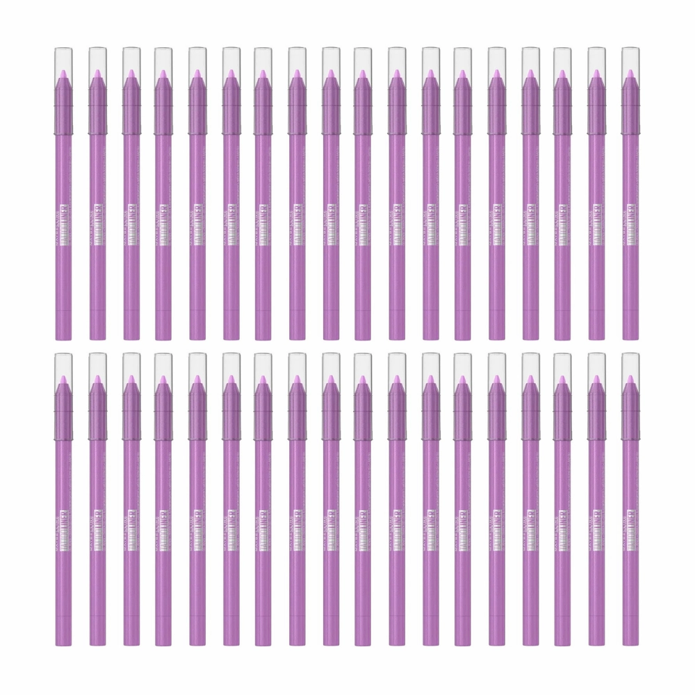 36x Maybelline Tattoo Gel Pencil Eyeliner 1.3g 812 Lavender Lights
