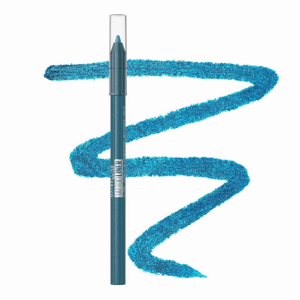 3pk SET Maybelline Tattoo Gel Pencil Eyeliner 812 Lavender Lights   813 Punchy Pink and 814 Blue Disco