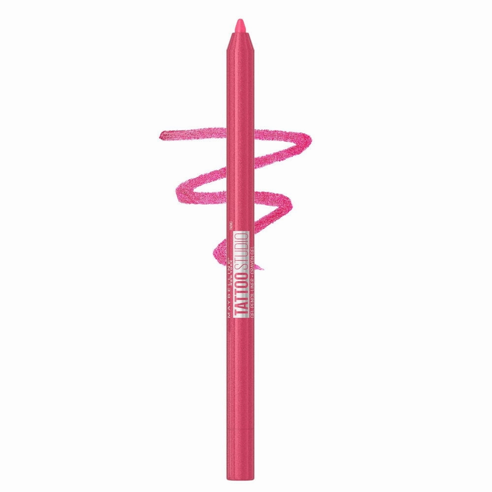 3pk SET Maybelline Tattoo Gel Pencil Eyeliner 812 Lavender Lights   813 Punchy Pink and 814 Blue Disco