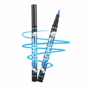 3x Liquid Eyeliner Pen Waterproof Blue Definer, 3 Pcs