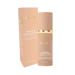 4 in 1 wet foundation, durable waterproof and moisturizing concealer Foundation Medium Spectrum Sunscreen Serum SPF 50, 1.4 fl oz