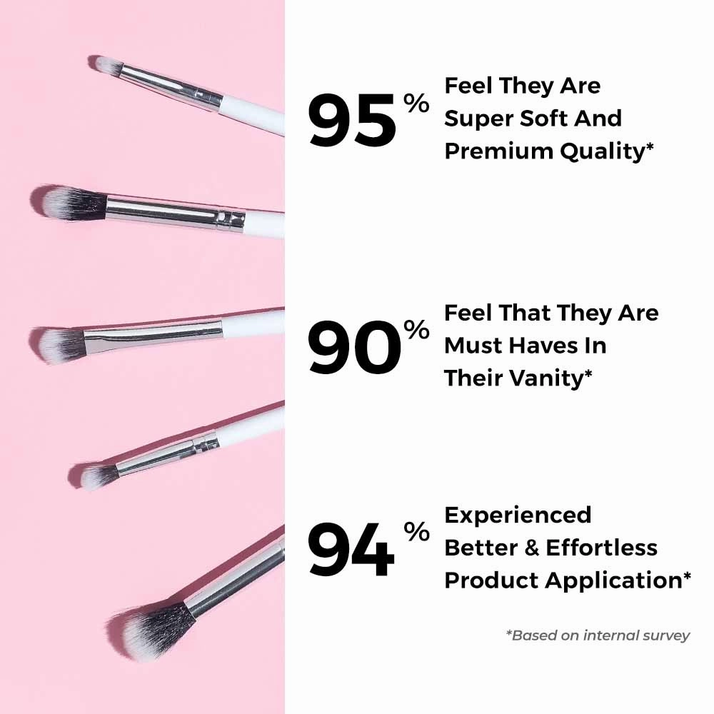 5 Pcs Professional Eye Blending Brush Set