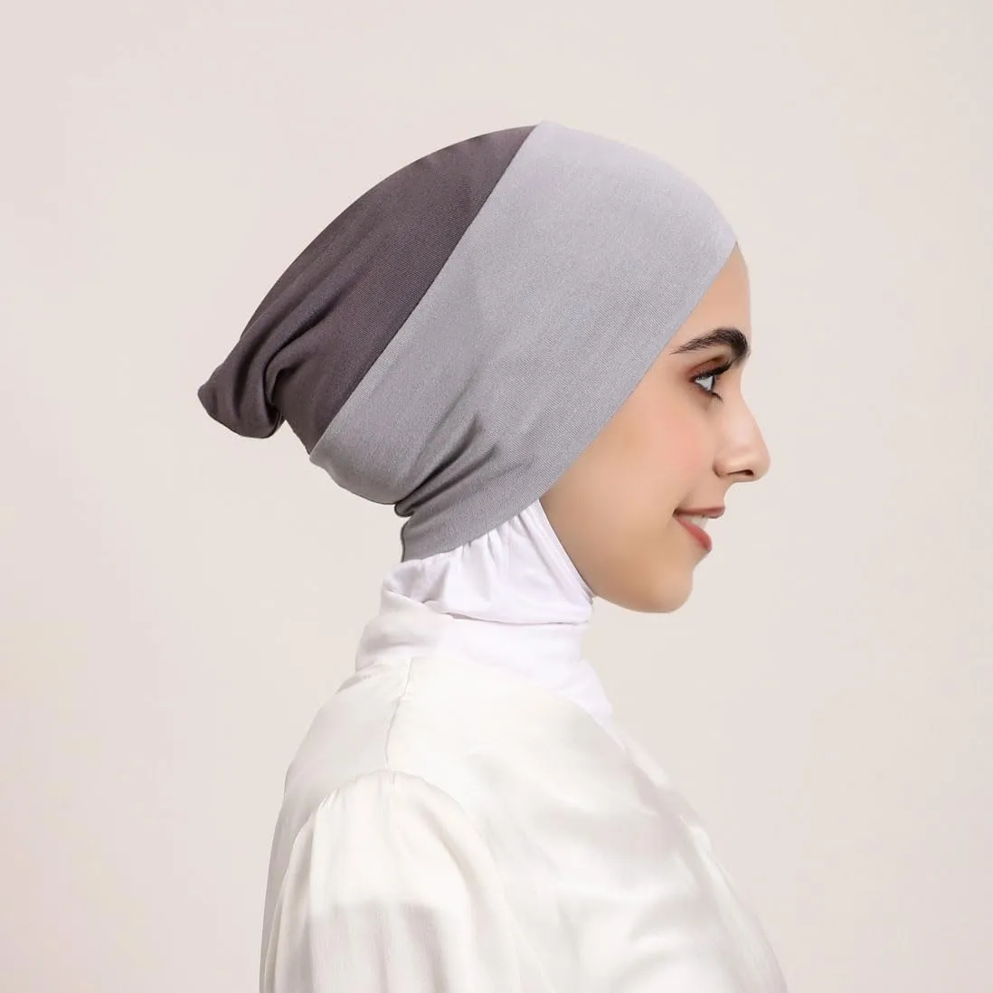 5Pack Muslim Inner Hijab Caps Women Stretchy Breathable Full Cover Undercap Tube Bonnet