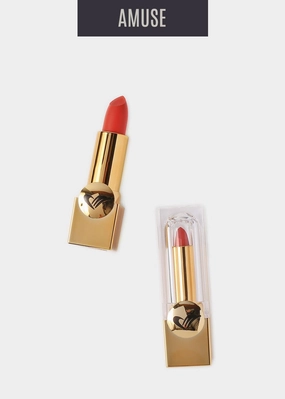 Amuse Gold Matte Lipstick