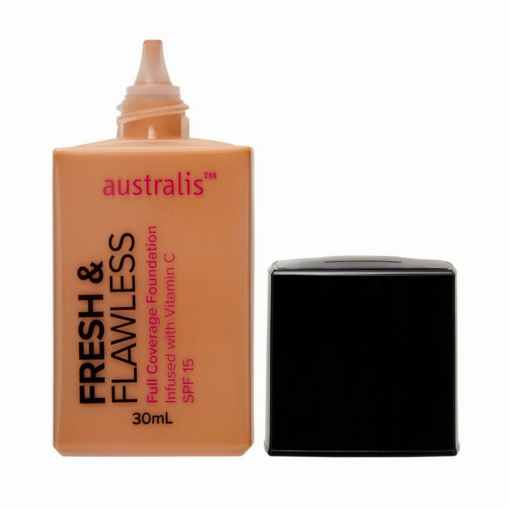 Australis Fresh & Flawless Full Coverage Foundation SPF 15 Sunkissed