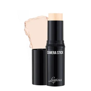 Camera Stick Foundation by True   Luscious - Full Coverage Cream Foundation - Non-Comedogenic & Hydrating Formula - Vegan, Paraben Free, & Cruelty Free - 0.49 oz (Shade 1: Light Beige)