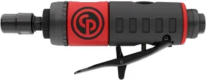 Chicago Pneumatic CP7405 - Air Straight Die Grinder Tool, Welder, Woodworking, Automotive Car Detailing, Stainless Steel Polisher, Heavy Duty, 1/4 Inch (6 mm), 0.34 HP / 250 W, 28000 RPM