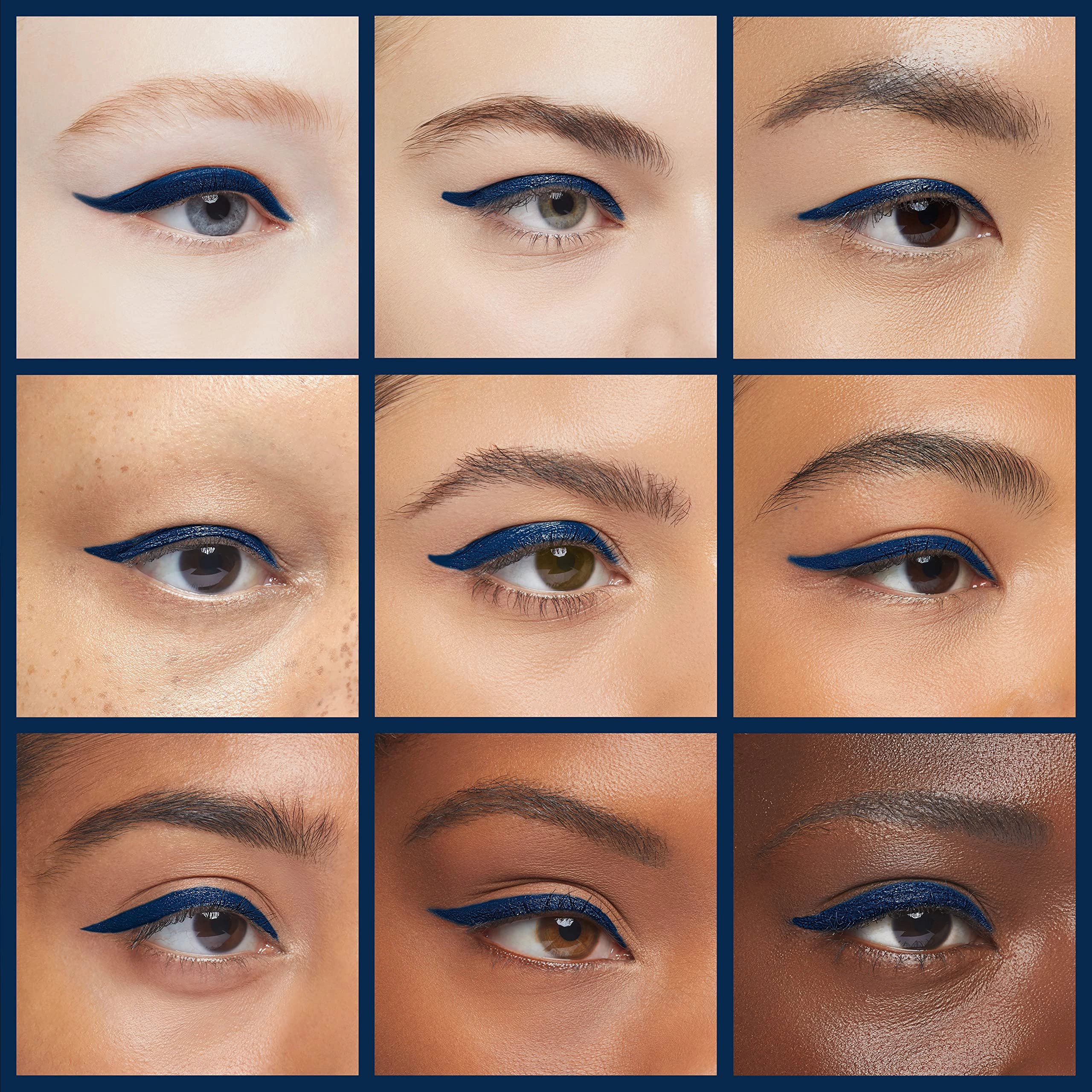 CoverGirl Perfect Point Plus Eyeliner Pencil, Midnight Blue, Long-Lasting, Versatile Navy, Soft Smudging Tip, No Sharpening Needed, Pack of 1