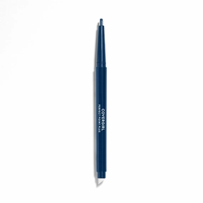 CoverGirl Perfect Point Plus Eyeliner Pencil, Midnight Blue, Long-Lasting, Versatile Navy, Soft Smudging Tip, No Sharpening Needed, Pack of 1