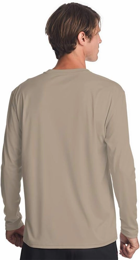 Denali Men's Tuna Logo Tournament Teaser UPF 50  Long Sleeve T-Shirt, UV Protection, Quick Dry Fisherman's Shirt
