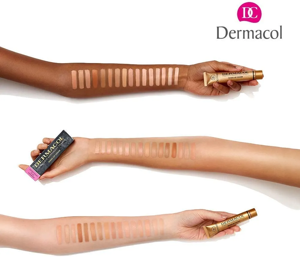 Dermacol Make-Up Cover, Waterproof Hypoallergenic for All Skin Types - 222
