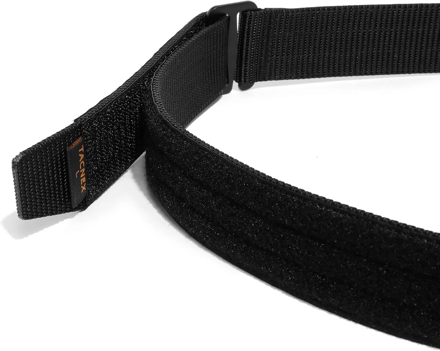 Duty Inner Belt Loop/Hook Liner Simple EDC Stiff Nylon Gun Belt Men Concealed Carry with Stainless Steel Hook Clasp