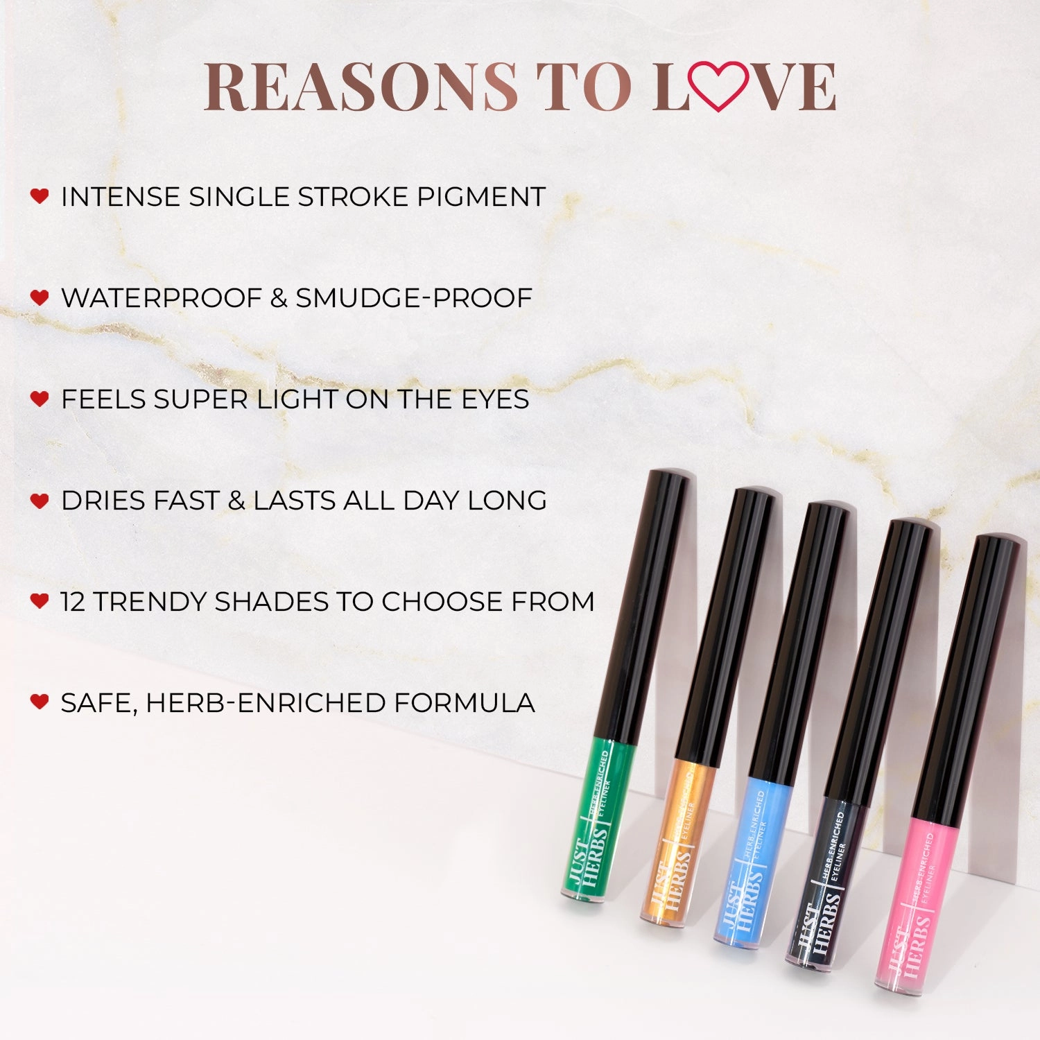 Eclectic Blue: Herb-Enriched Waterproof Eyeliner Organic with Jojoba Oil & Vitamin E