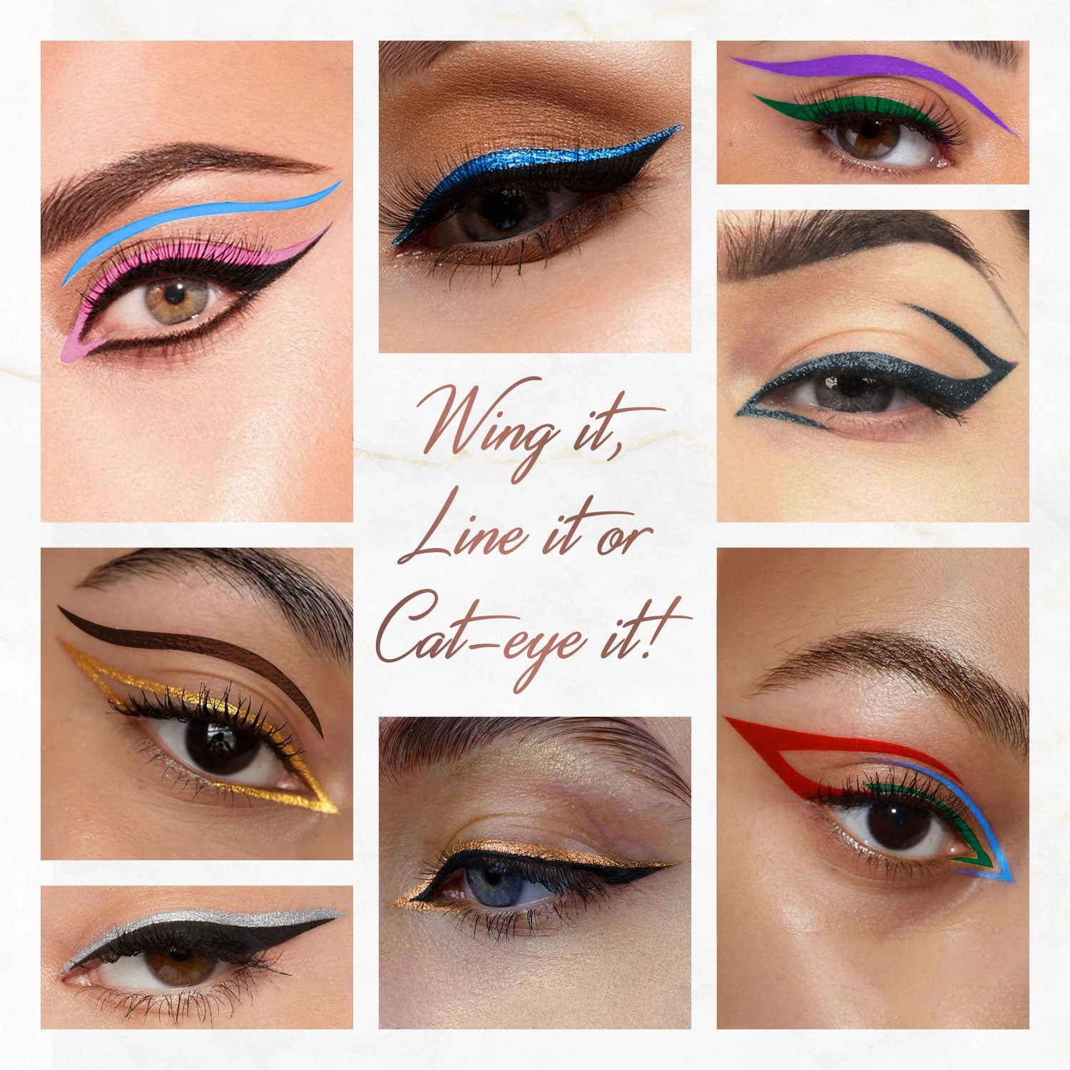 Eclectic Blue: Herb-Enriched Waterproof Eyeliner Organic with Jojoba Oil & Vitamin E