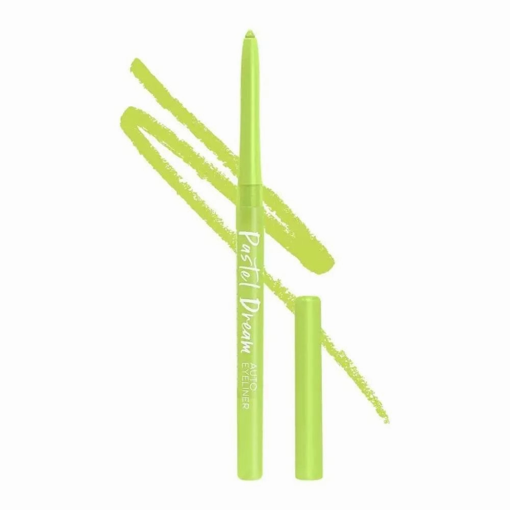 Electric Eyeliner Trio: Unleash Your Inner Artist! Unleash vibrant eye looks with our Pastel Purple, White, and Lime Green Eyeliner
