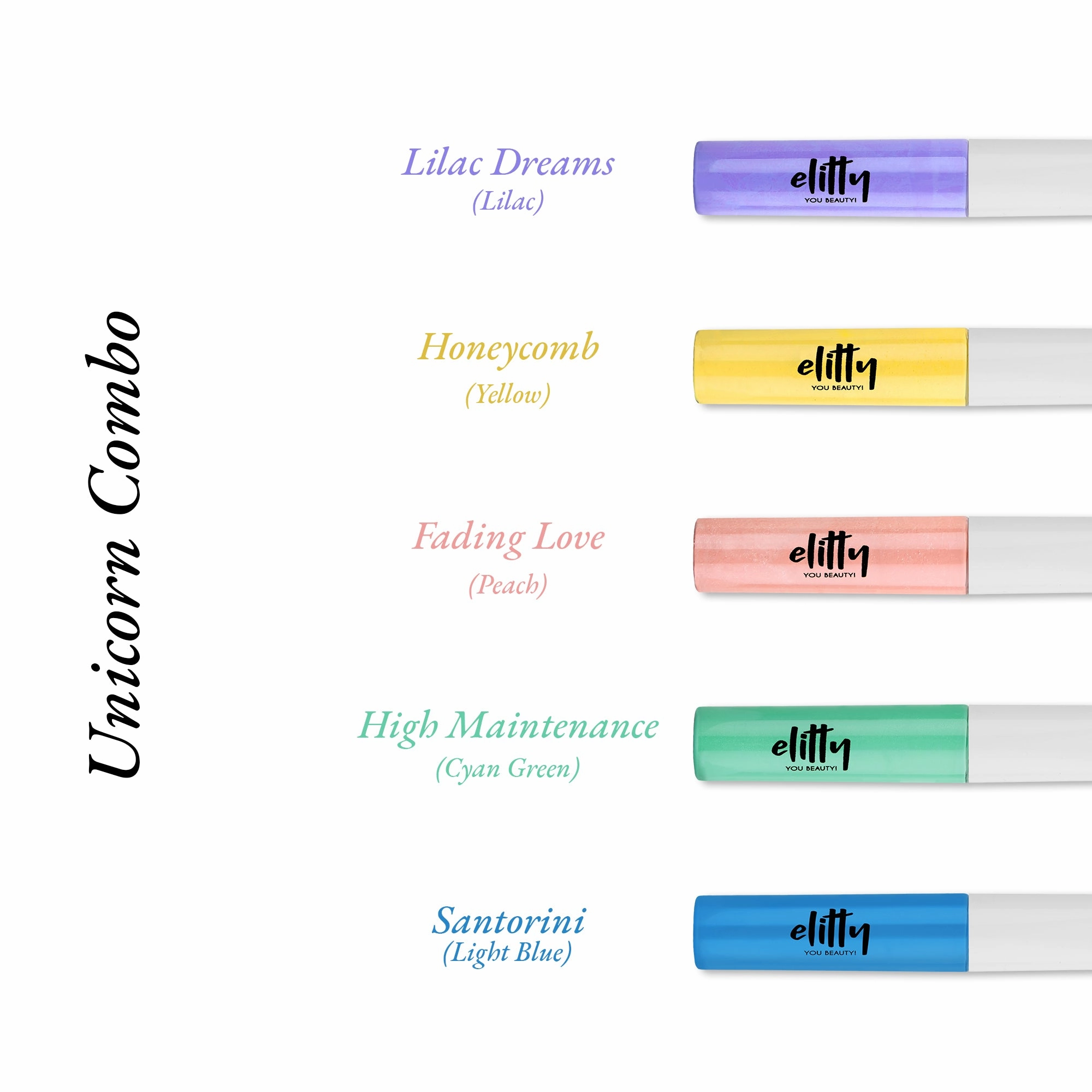 Elitty Unicorn Eyeliner Combo