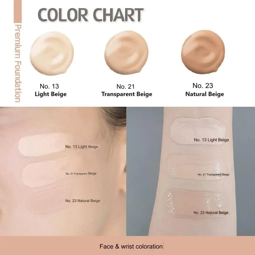 Enough 8 Peptide, Full Cover Perfect Foundation, SPF 50  PA   , #23, 3.53 oz (100 g)