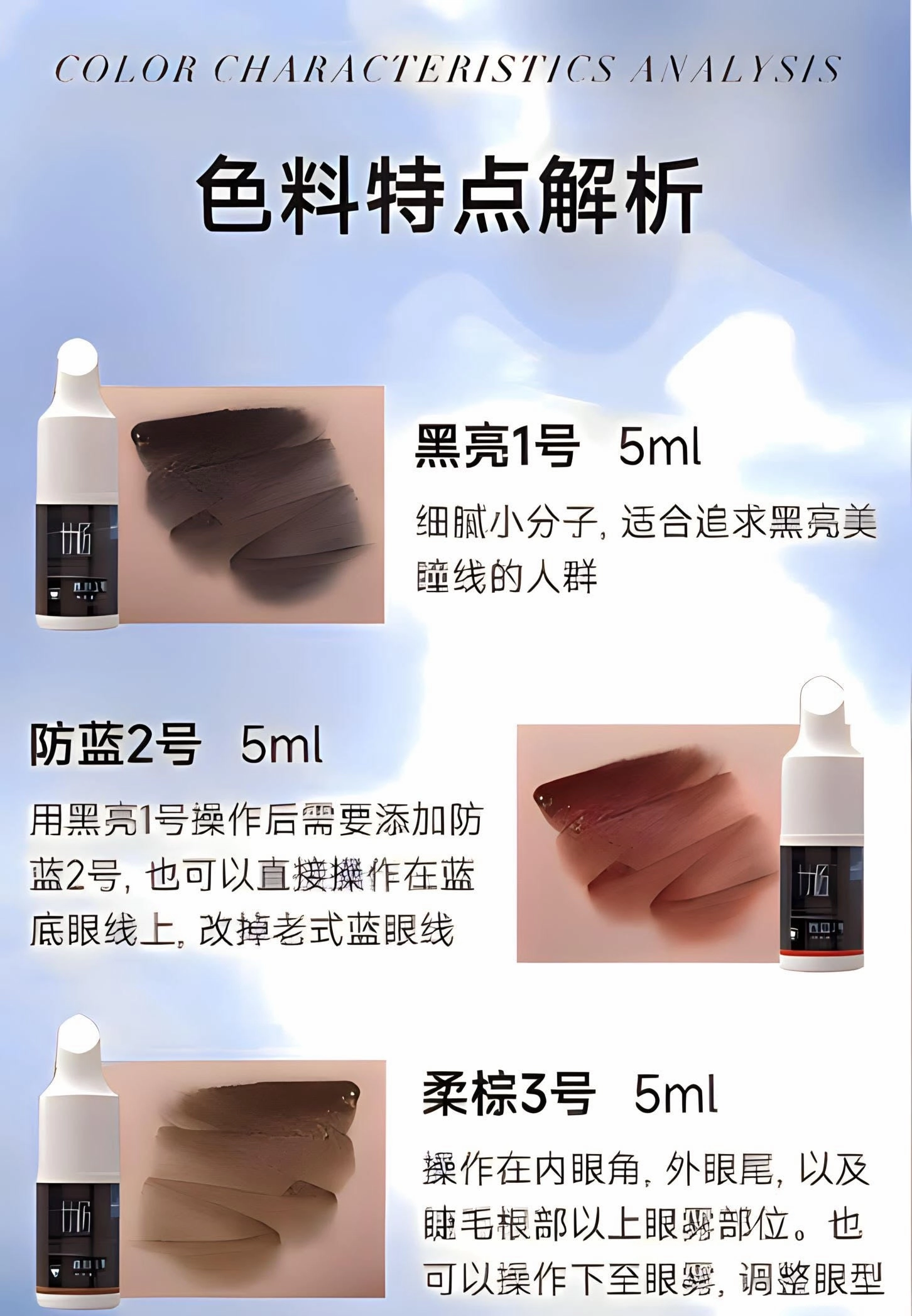 Eyeliner Pigment Set 2.0 (5ml*3)