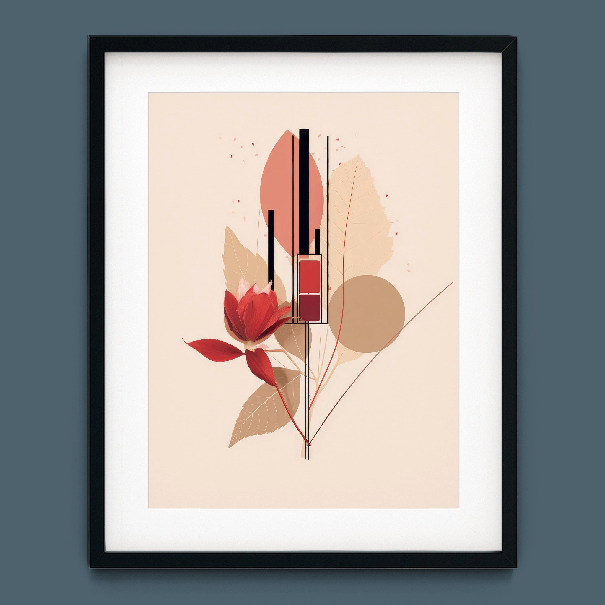Fashion Illustration - Red Lipstick