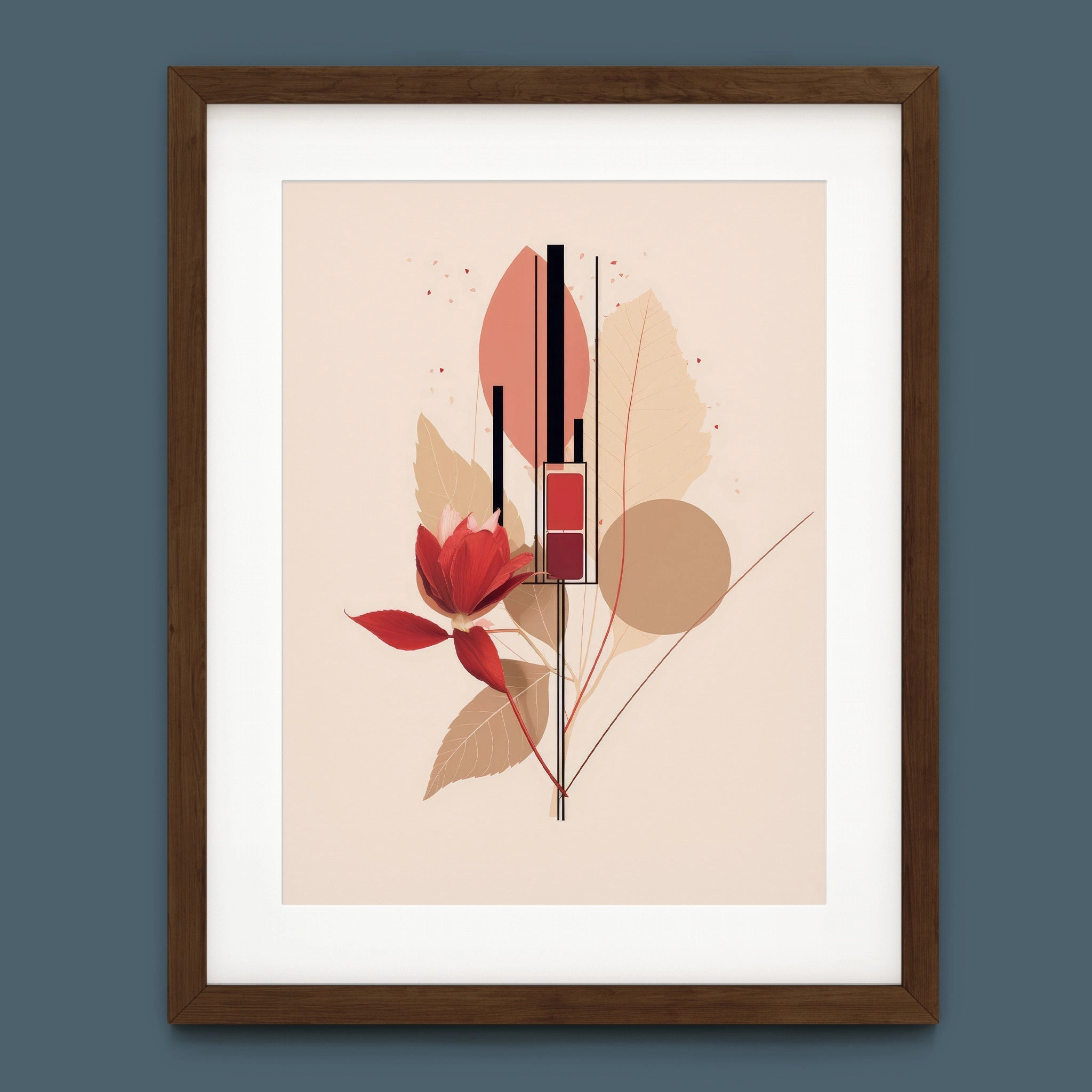 Fashion Illustration - Red Lipstick