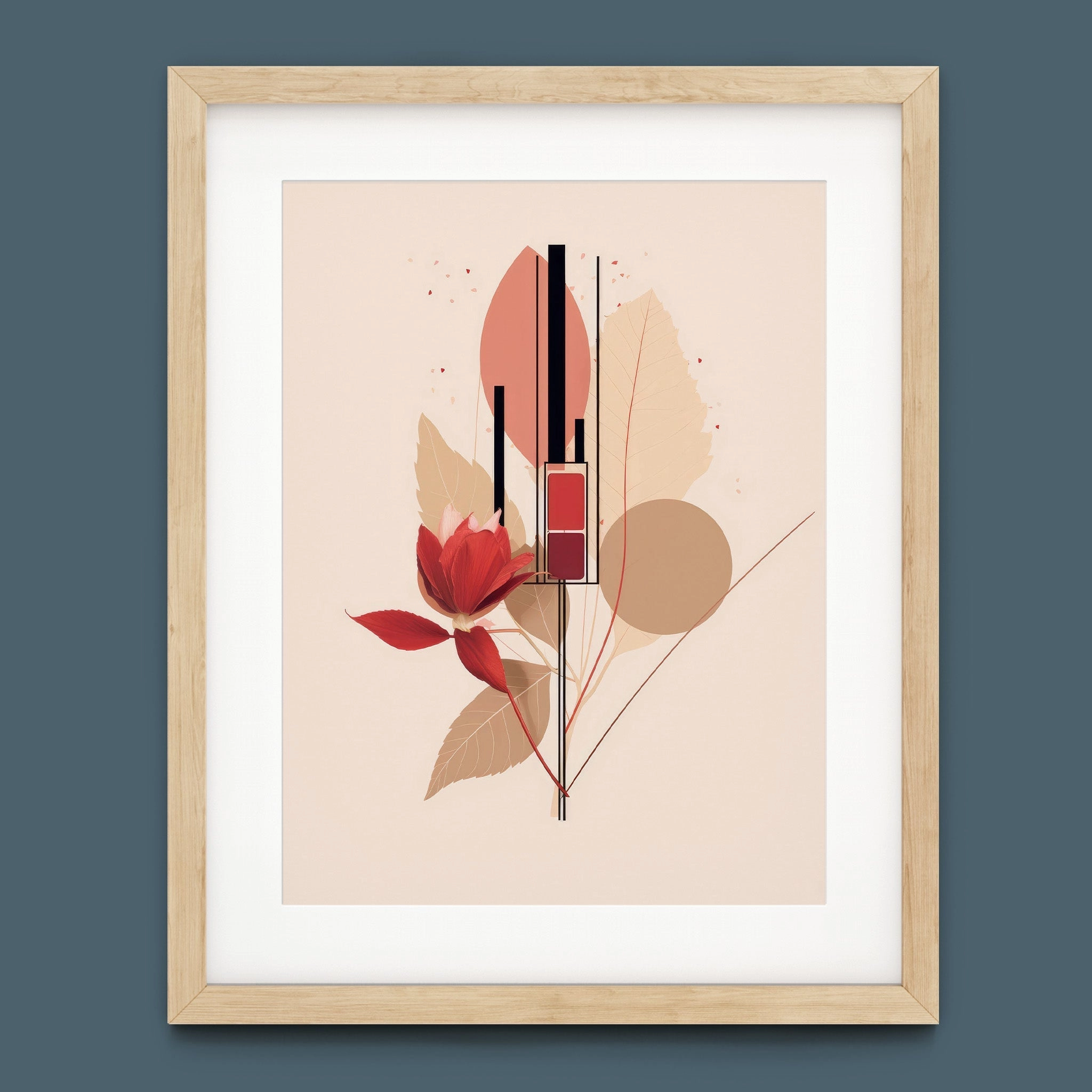 Fashion Illustration - Red Lipstick