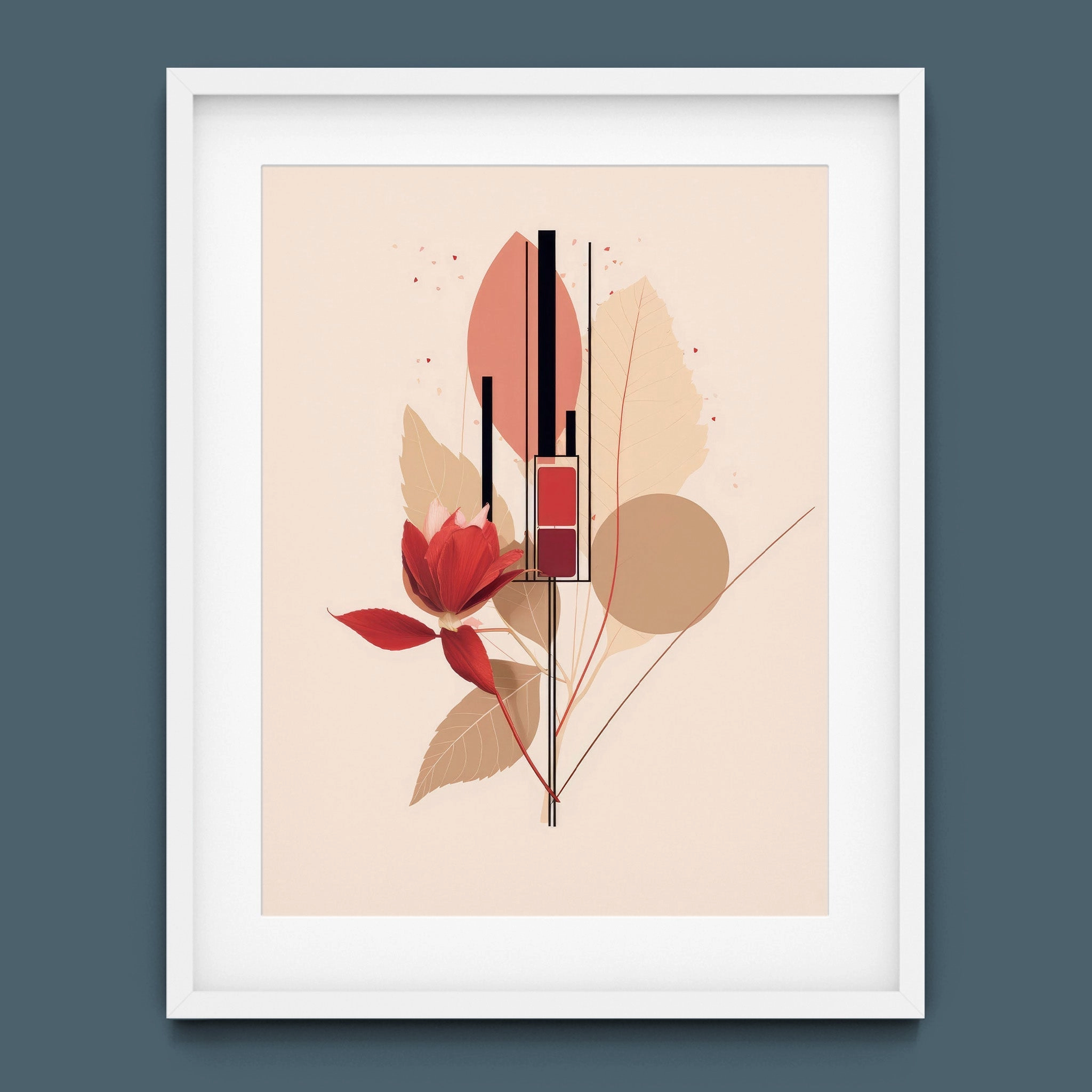 Fashion Illustration - Red Lipstick