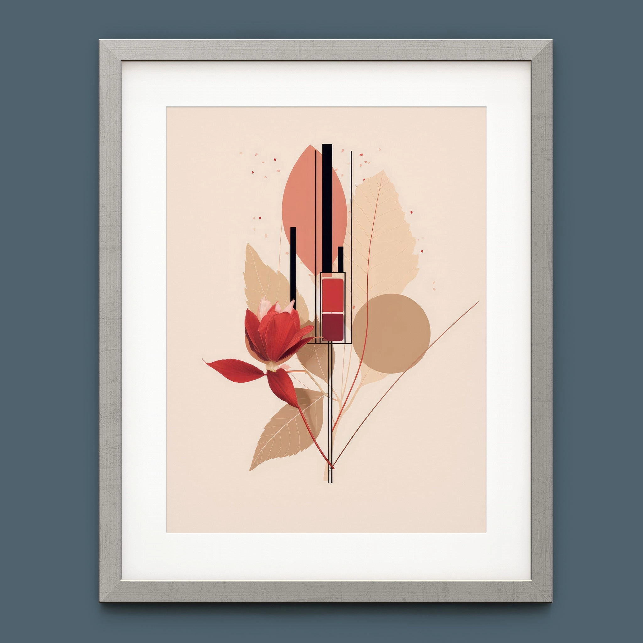 Fashion Illustration - Red Lipstick