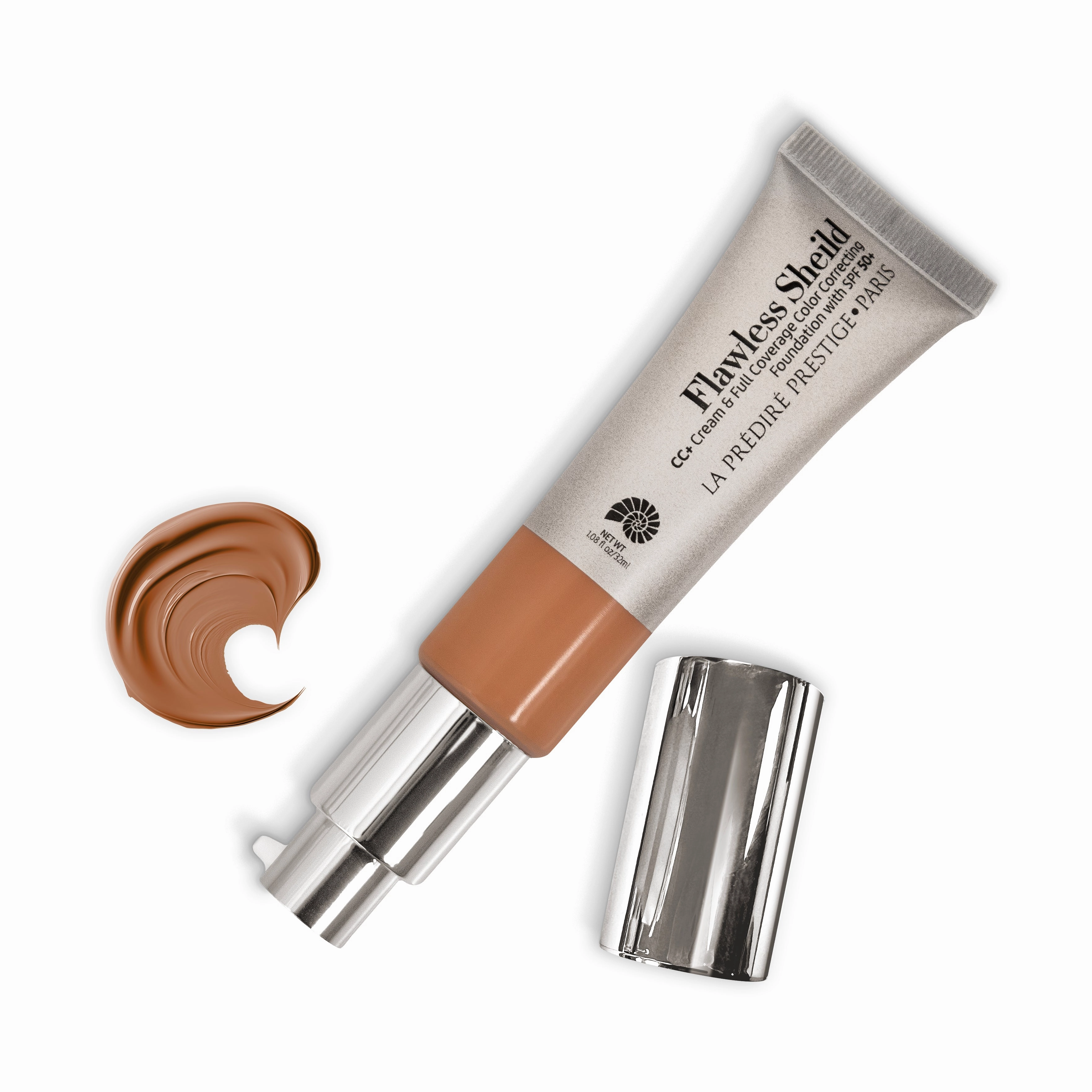 Flawless Sheild CC  Cream & Full Coverage Color Correcting Foundation with SPF 50  #07