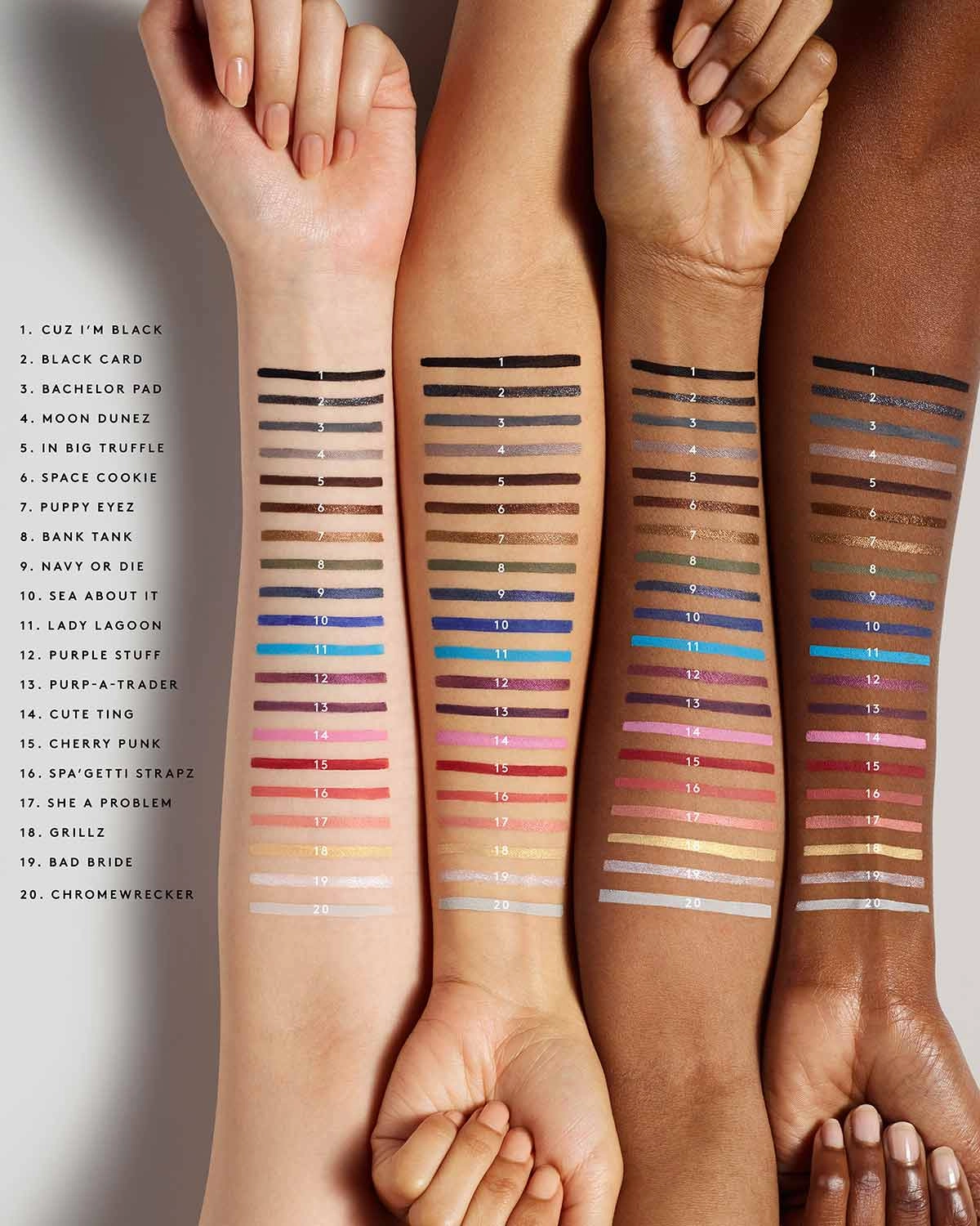 Flypencil Longwear Pencil Eyeliner — Purple Stuff