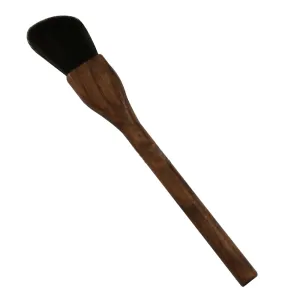 Foundation Brush, Fluffy Makeup Brush For Loose & Pressed Powder Imitation Goat Hair Makeup Brushes with Black Walnut Wood Brush Handle #6