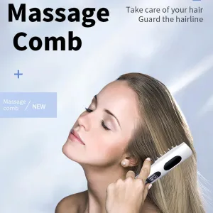 Hair Massager Comb, Scalp Massager, Multi-Function Electric Scalp Massage Comb for Hair, Cordless Waterproof Oil Diffuser Massage