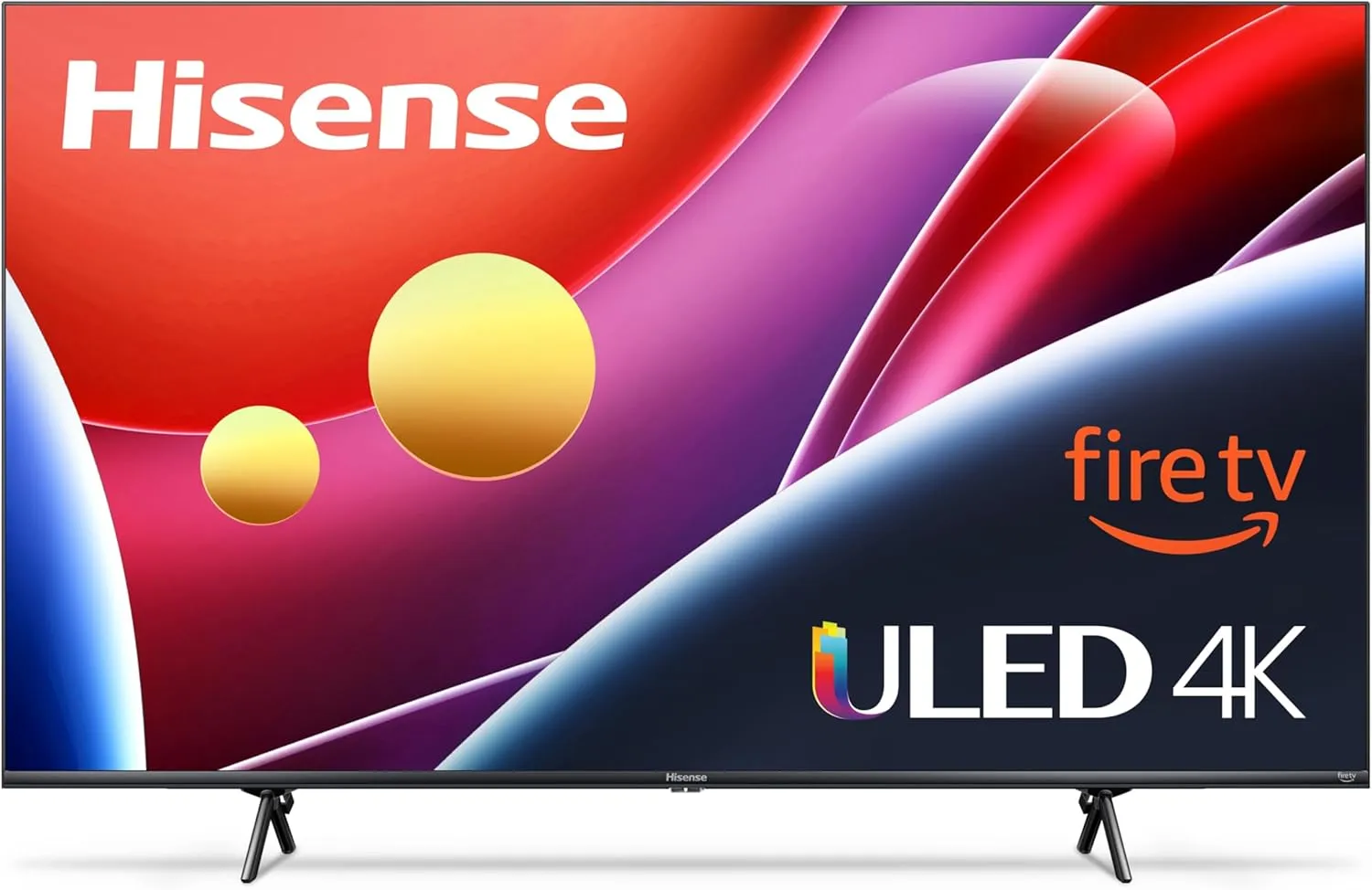 Hisense 75” Class U6 Series ULED 4K UHD Smart Fire TV (75U6HF, 2024) - QLED, Full Array Local Dimming, 600-Nit, Dolby Vision HDR 10 , HDMI 2.1, MEMC, 240 Motion Rate with VRR, Alexa Compatibility