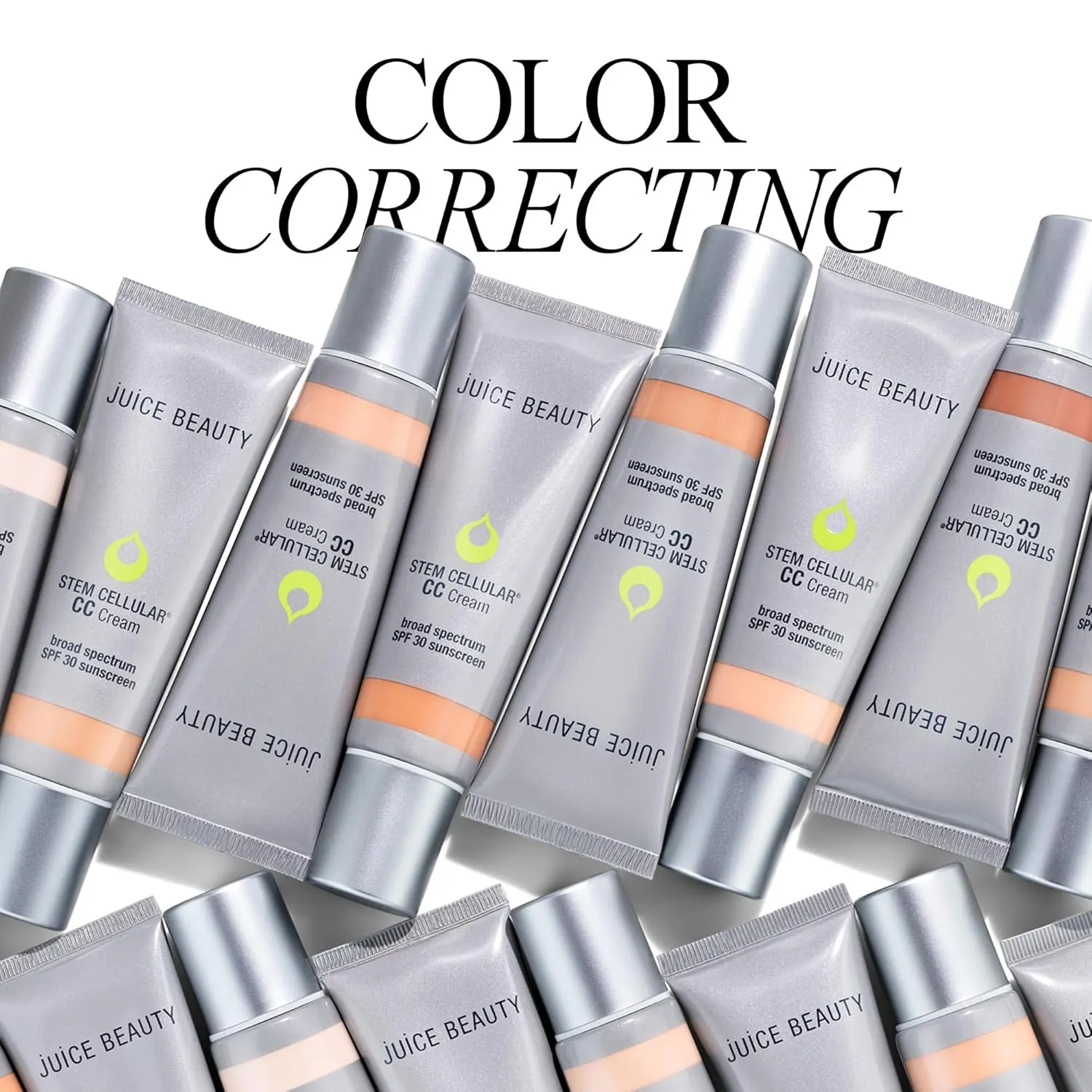 Juice Beauty Stem Cellular CC Cream SPF 30-50 mL - Provides Light Glowing Coverage - Vegan, Cruelty Free, Hydrating