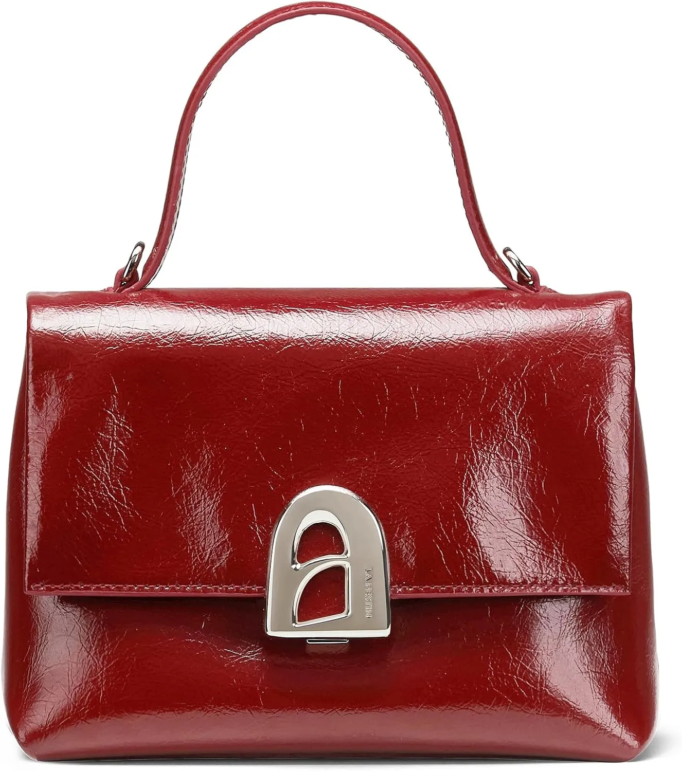 LA FESTIN Leather Small Handbag for Women, Mini Crossbody Purse & Shoulder Bag