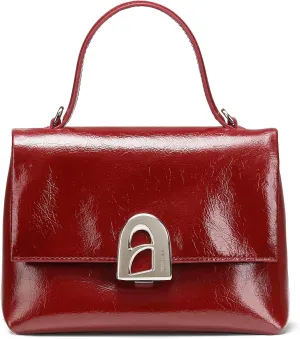 LA FESTIN Leather Small Handbag for Women, Mini Crossbody Purse & Shoulder Bag