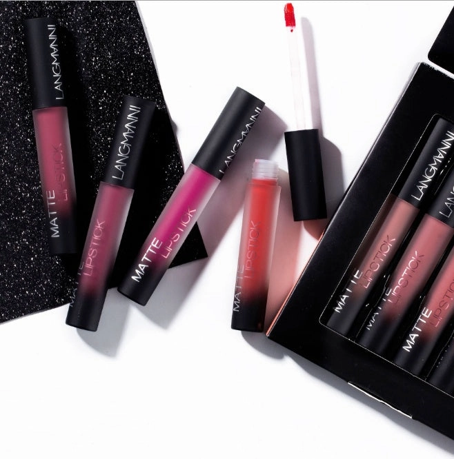 Langmanni Matte Lipstick 12 pcs. Set