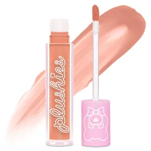 Lime Crime Plushies Soft Matte Lipstick, Melon Smoothie (Peachy Nude) - Blackberry Candy Scent - Plush, Long Lasting & High Comfort for All-Day Wear - Talc-Free & Paraben-Free
