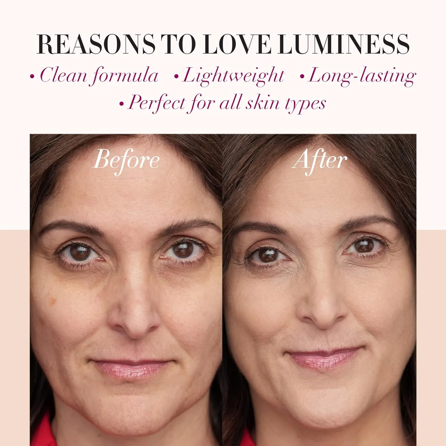 LUMINESS Silk Airbrush Spray Foundation - Full Coverage Foundation - Formula Hydrates & Moisturizes with Hyaluronic Acid, Aloe Vera & Hydrolyzed Silk (Shade - Tan)