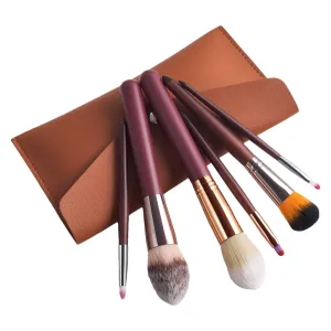 Makeup Set Advanced Synthetic Foundation Powder Eyeshadow Brush Set Beginner Makeup Brush Mini Set Beauty Makeup Brush Portable Makeup Soft Eye Eco(One Size,A)