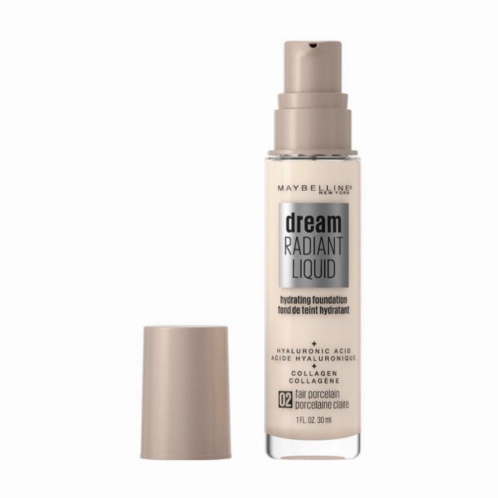 Maybelline Dream Radiant Liquid Foundation 30ml 02 Fair Porcelain