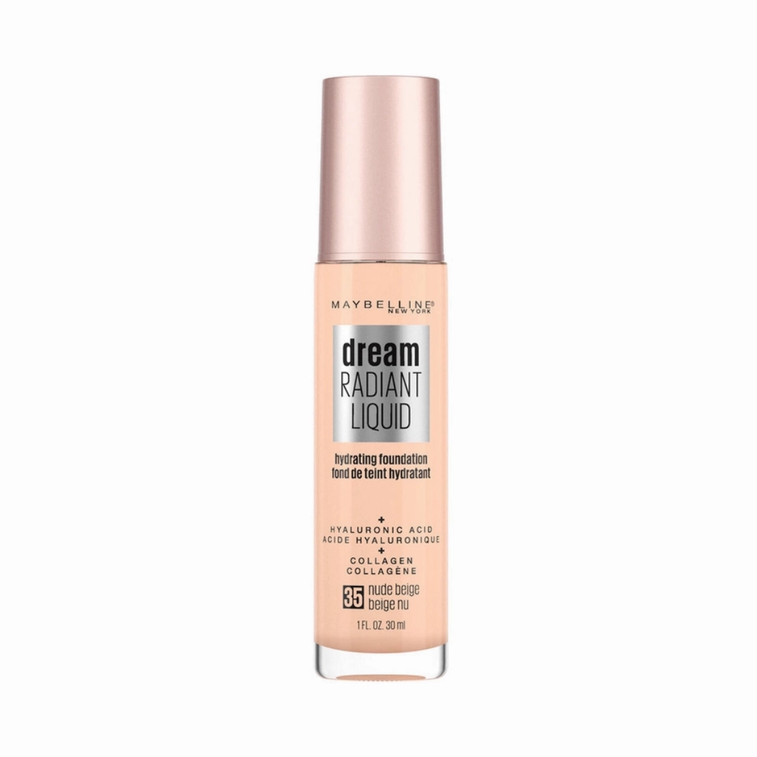 Maybelline Dream Radiant Liquid Foundation 30ml 35 Nude Beige