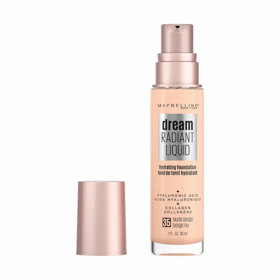 Maybelline Dream Radiant Liquid Foundation 30ml 35 Nude Beige