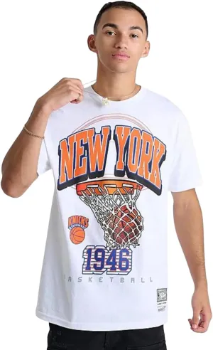 Mitchell & Ness Men's York Knicks NBA Swagger Graphic T-Shirt