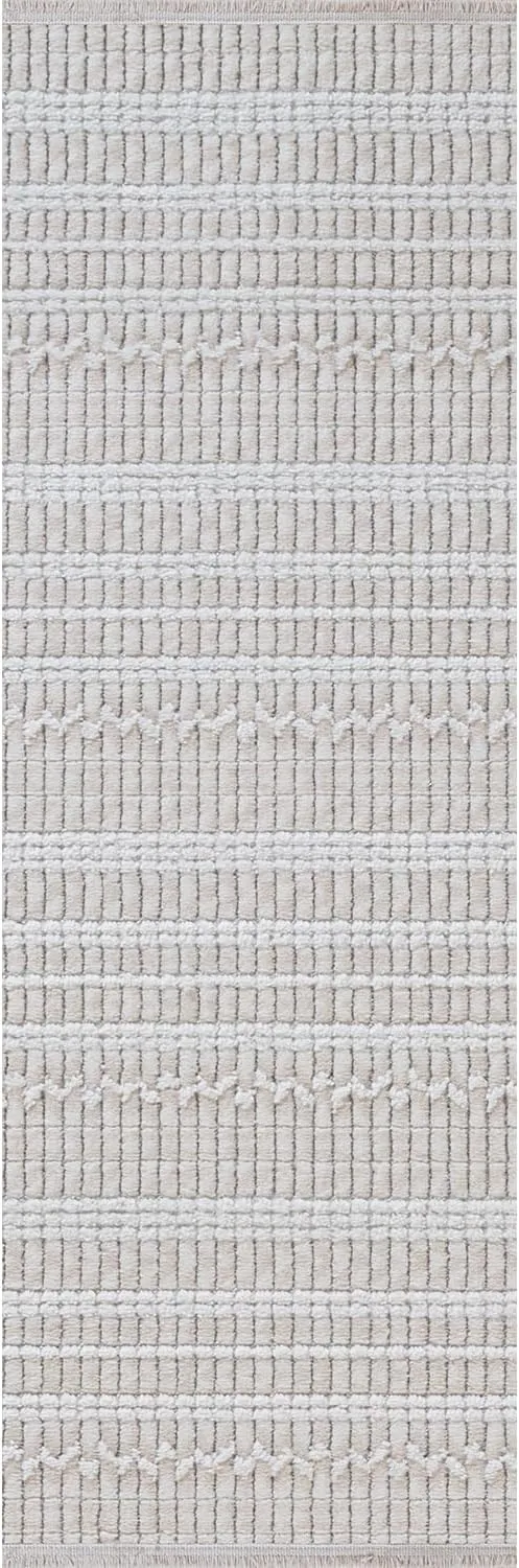 Modern Indoor Rug Stripe 2x7 Area Rugs for Living Room Luxury Kitchen Bedroom Durable Soft Geometric Durable Low and High Pile Stain Resistant Non Shedding Area Carpet 2x7