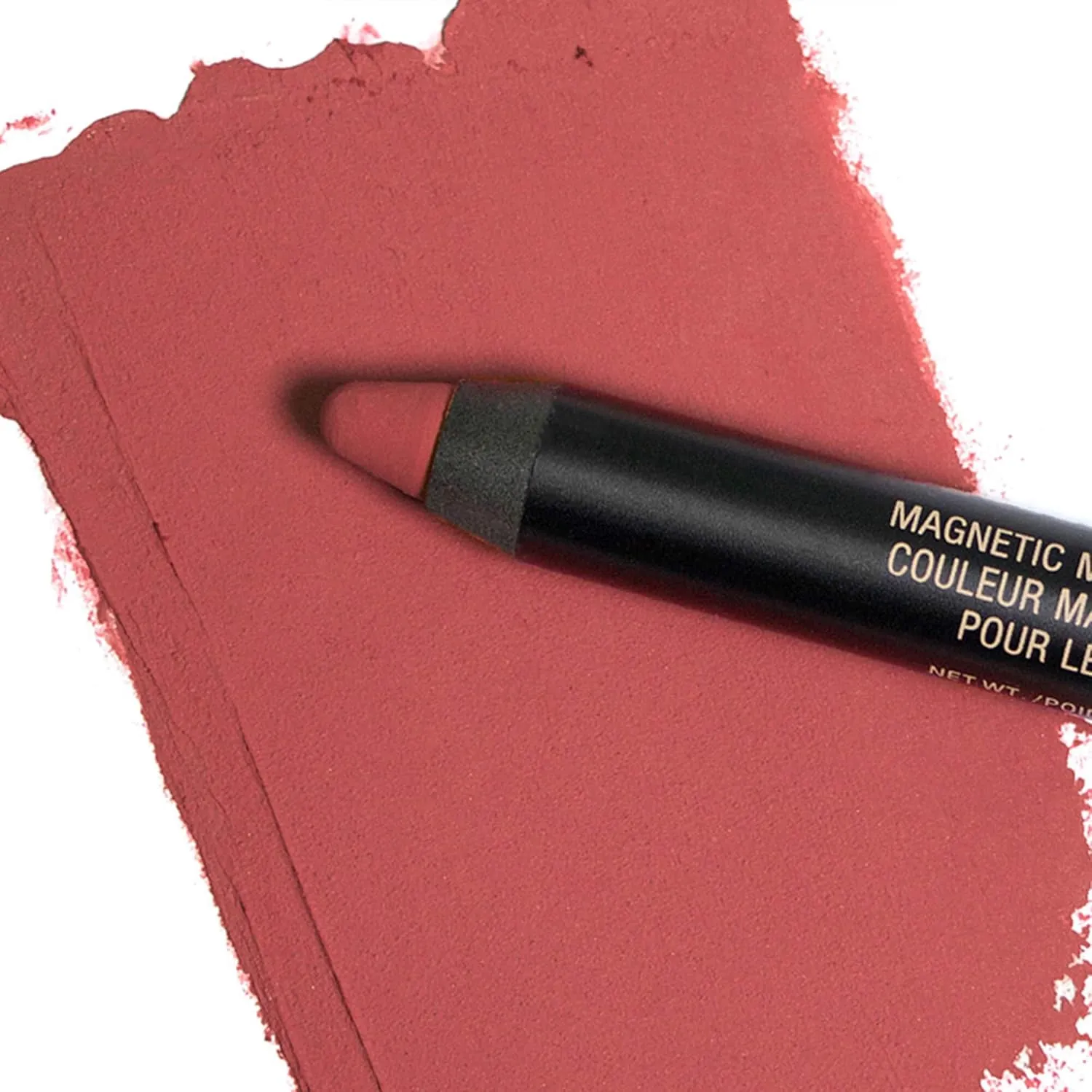 Nudestix Magnetic Matte Lip Color, Lipstick   Lip Liner   Lip Stain, 3-in-1Multi Use Makeup Pencil, Long Lasting Pigment, Kiss Proof, Smudge Proof, Waterproof, Bold Nude Looks