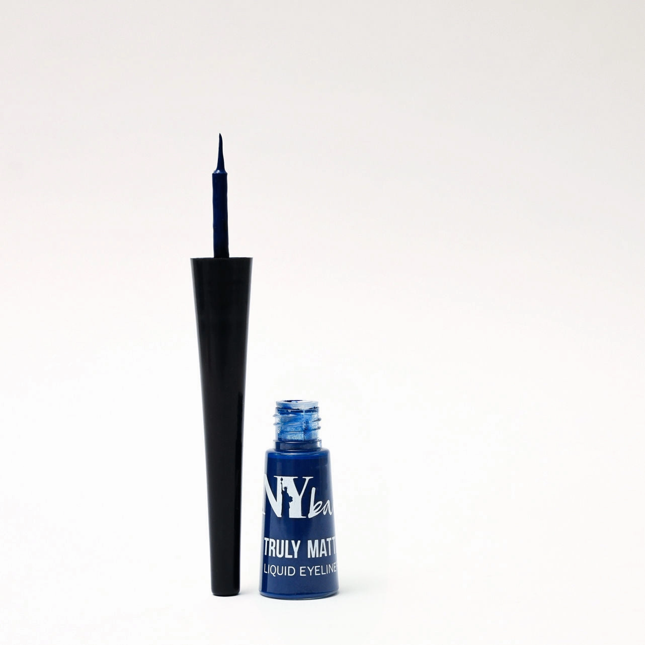 NY Bae Truly Matte Liquid Eyeliner - Brave Blue (4.5 ml) | Matte Finish | Super Pigmented | Long lasting | Quick Drying | Waterproof