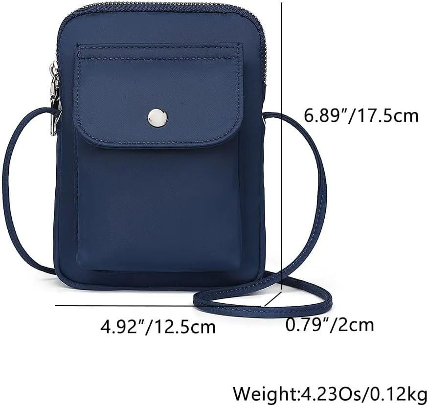 nylon Crossbody Lanyard Mobile Phone Bag Stylish Accessory With Adjustable Strap