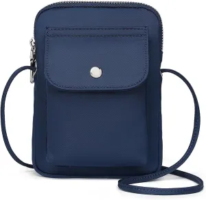 nylon Crossbody Lanyard Mobile Phone Bag Stylish Accessory With Adjustable Strap