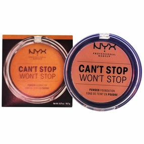 NYX 10.7g CAN'T STOP WON'T STOP POWDER FOUNDATION MAHOGANY (CARDED)